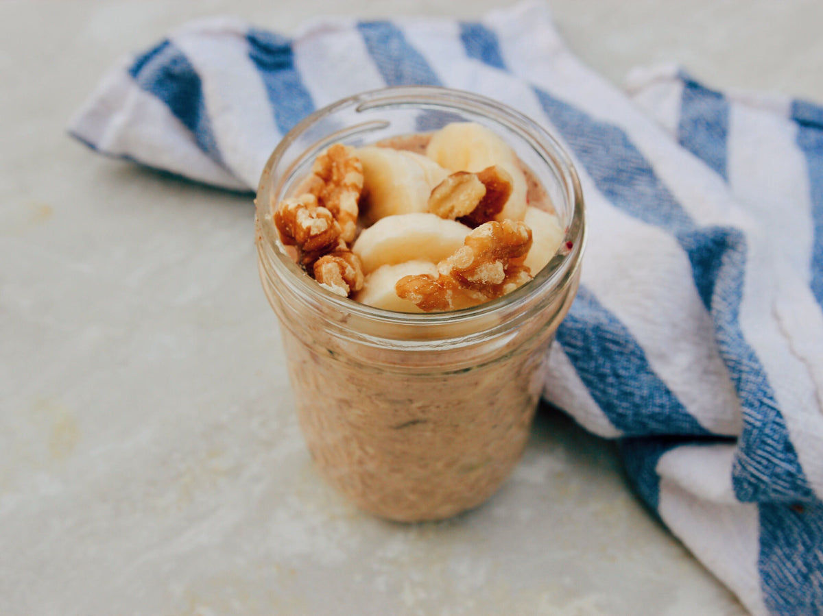 Nana Bread Overnight Oats Recipe