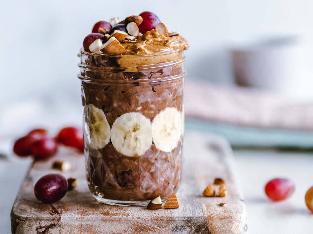 Brownie Batter Chocolate Overnight Oats