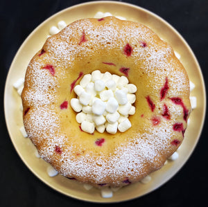 Orange Cranberry Oat Bundt Cake