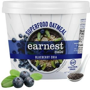 Blueberry Chia Superfood Oatmeal Cups