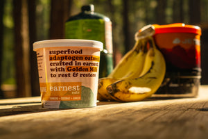 Golden Milk Superfood Adaptogen Oatmeal Cups