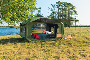The Cube Air Tent Olive Green / Pro Bundle