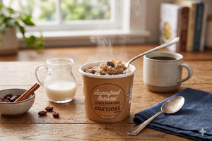 Oatmeal Raisin Cookie Oatmeal Cups – Earnest Eats