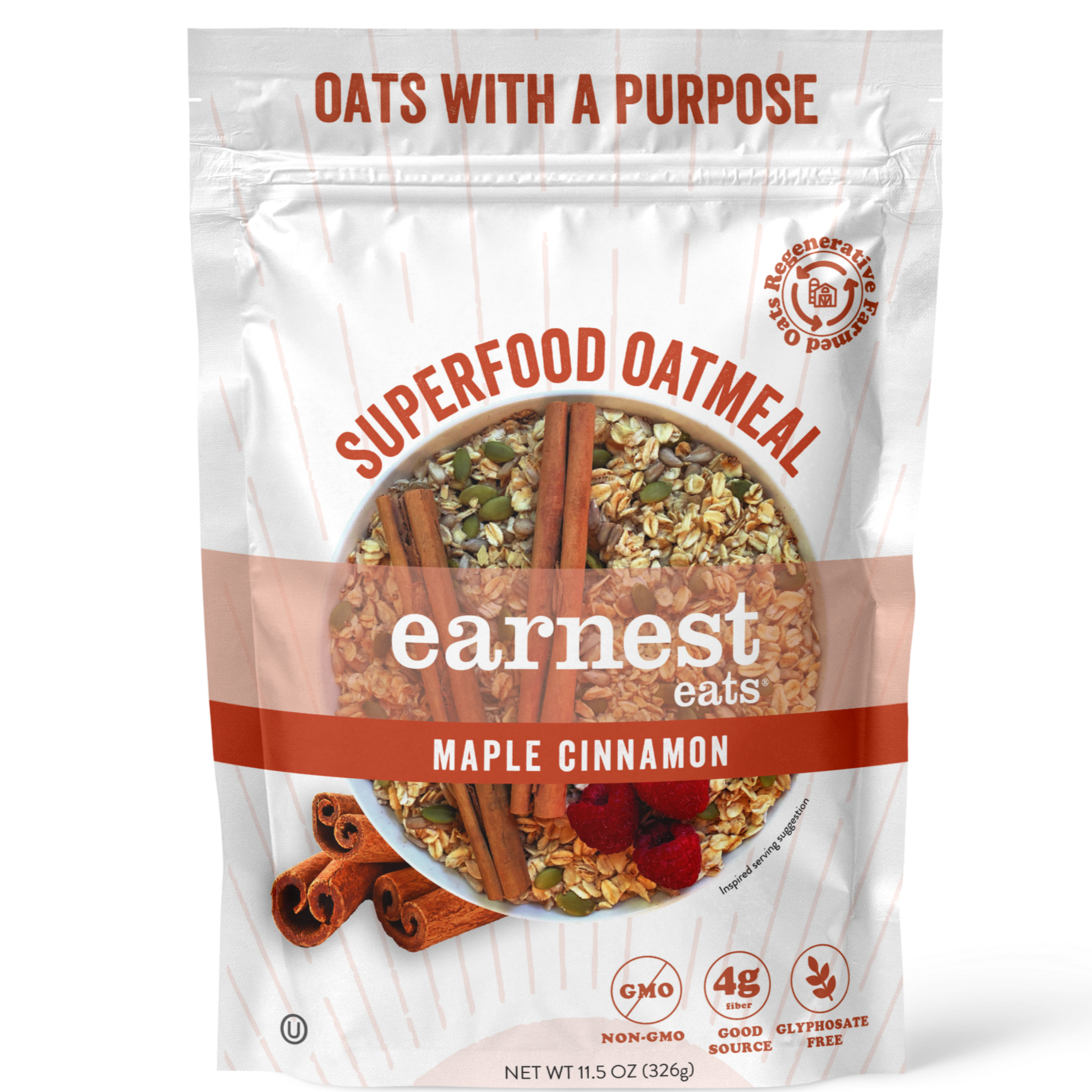 Maple Cinnamon Almond Superfoood Oatmeal Bags