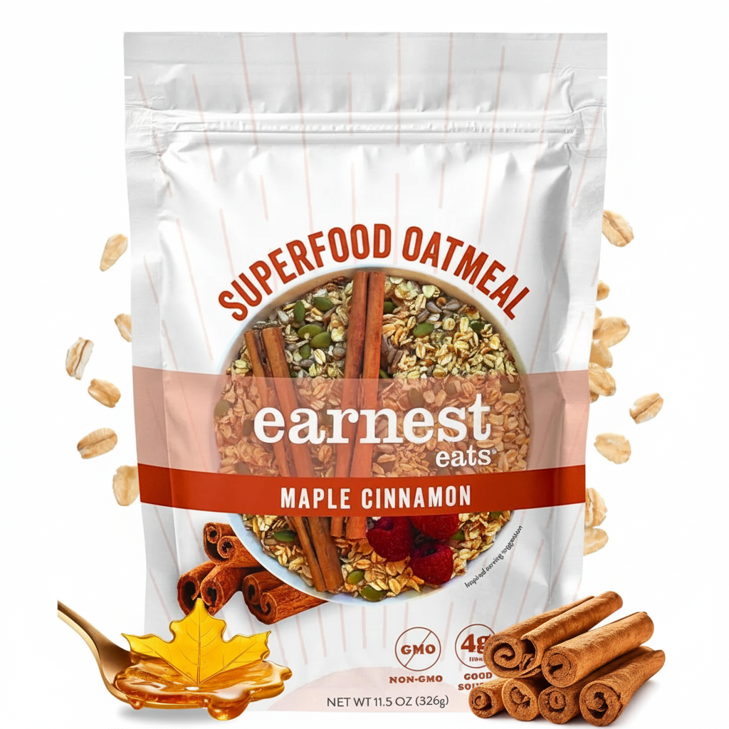 Maple Cinnamon Almond Superfoood Oatmeal Bags