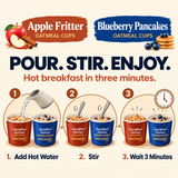 Apple Fritter/Blueberry Pancake Variety Pack