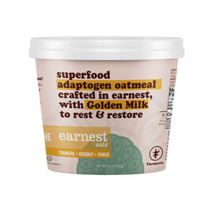 Golden Milk Superfood Adaptogen Oatmeal Cups