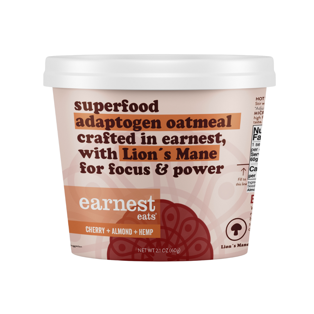 Lion's Mane Superfood Adaptogen Oatmeal