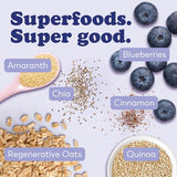 Blueberry Chia Superfood Oatmeal Bags