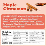Maple Almond Cinnamon Superfood Oatmeal Cups
