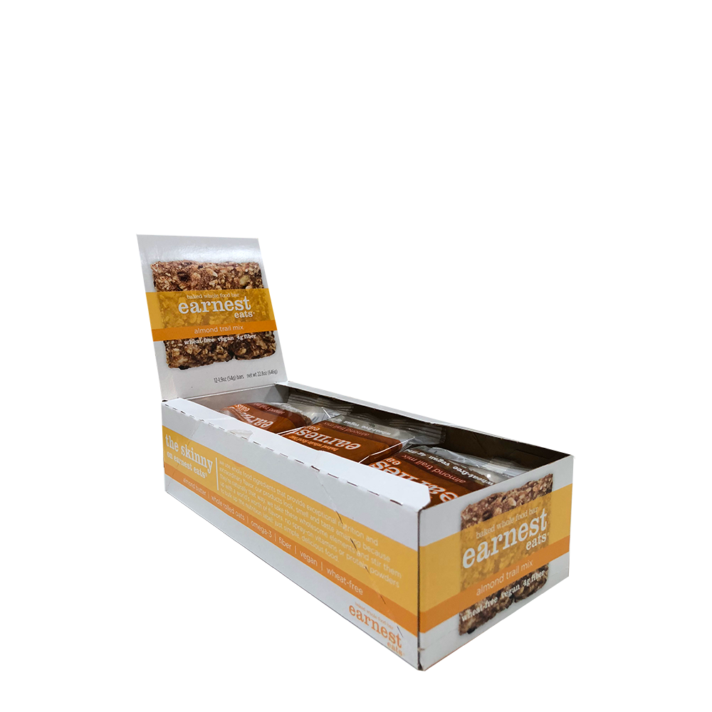 Almond Trail Mix Almond Butter Baked Bars