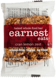 Cran Lemon Zest Almond Butter Baked Bars