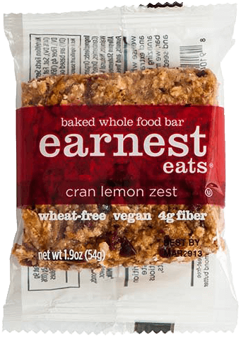 Cran Lemon Zest Almond Butter Baked Bars